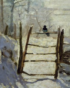 La Pie (détail) - Claude Monet