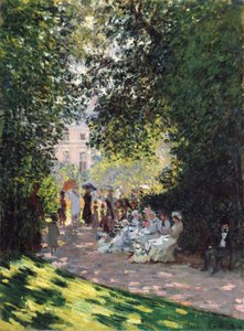 Le Parc Monceau - Claude Monet