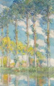 Les Peupliers, 1891 - Claude Monet