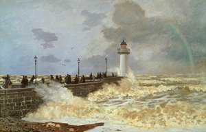 Le quai du Havre, 1868