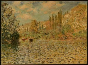 La Seine à Vétheuil - Claude Monet