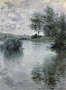 La Seine à Vétheuil - Claude Monet