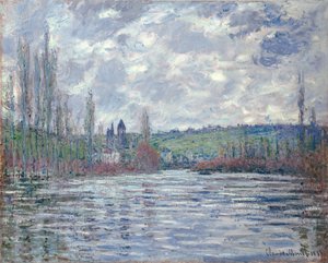 La Seine en crue à Vétheuil - Claude Monet