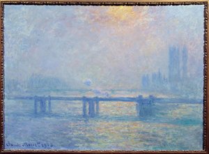 La Tamise à Charing Cross, Londres - Claude Monet