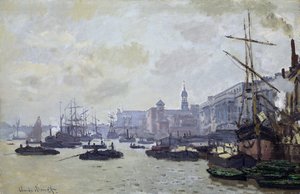 La Tamise à Londres - Claude Monet