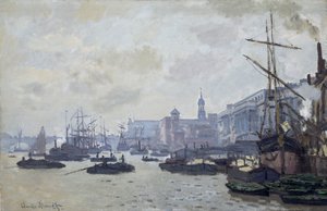 La Tamise à Londres, 1871 - Claude Monet