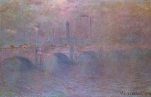 La Tamise au pont de Waterloo, 1903 - Claude Monet