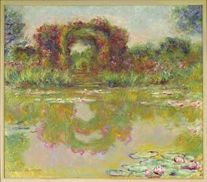 Les arches de roses, Giverny - Claude Monet
