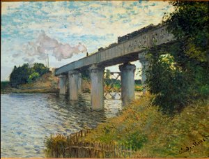Le pont du chemin de fer à Argenteuil