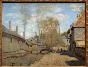 Le ruisseau de Robec à Rouen - Claude Monet
