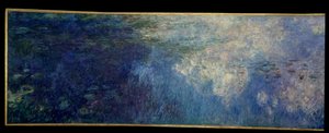 Les Nymphéas ; les nuages - Claude Monet