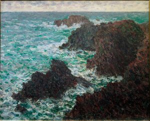 Les rochers de Belle-Ile, la côte sauvage - Claude Monet