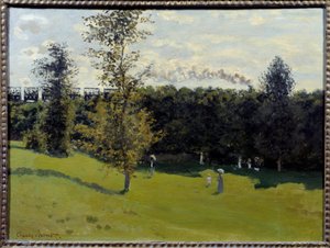 Train dans la campagne - Claude Monet