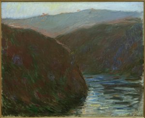 Vallée de la Creuse, effet du soir