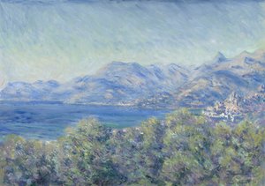 Vue de Vintimille - Claude Monet