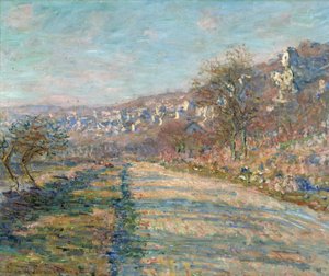 Vue de la route de La Roche-Guyon, Val d