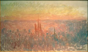 Vue générale de Rouen