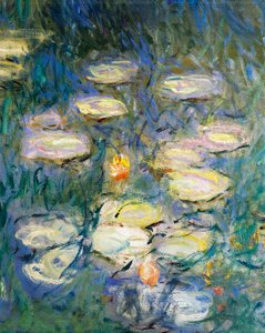 Nymphéas, par Claude Monet, (détail) - Claude Monet
