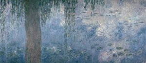 Nénuphars : Matin avec saules pleureurs, 1914-18 (section droite) - Claude Monet