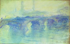 Pont de Waterloo, c.1899 - Claude Monet