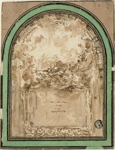 Projet pour le plafond de la Salle de Spectacle de Besançon
