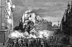 Émeute de Réveillon à Faubourg Saint Antoine, c.1790
