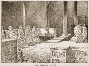 Laus Perennis, illustration de 