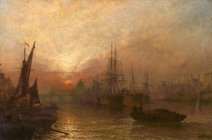 Le bassin de la Tamise, sur l