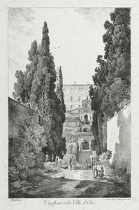 Vue à la Villa d
