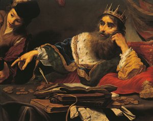 Crésus recevant un tribut de Lydien - Claude Vignon