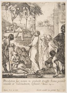 Guérison du paralytique Jésus-Christ prouve en guérissant un paralytique, qu