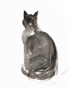 Chat, 1985 - Claudia Hutchins Puechavy
