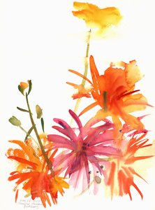 Soucis et autres fleurs, 2004