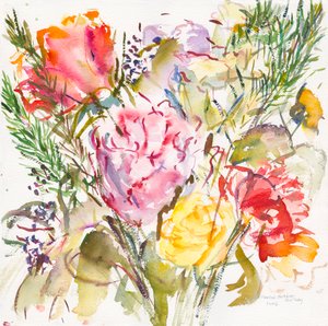 Bouquet de roses, 2006 - Claudia Hutchins Puechavy