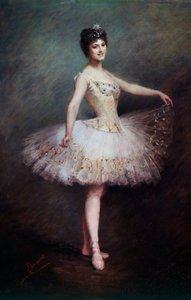 Portrait de Carlotta Zambelli (1875-1968), danseuse et pédagogue italienne - Claudie Viardot