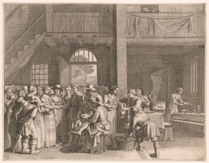 Les fiançailles, planche 14 des Pastorales