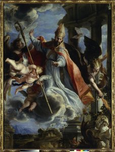 Le Triomphe de Saint Augustin - Claudio Coello