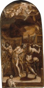La flagellation du Christ - Claudio Ridolfi