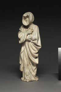 Deux Pleureurs du Tombeau de Philippe le Hardi, Duc de Bourgogne, 1404-10
