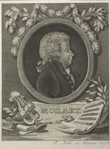 Wolfgang Amadeus Mozart, 1793 - Clemens Kohl
