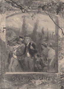 Deux Conscrits, ca. 1830-70 - Célestin Nanteuil