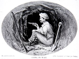 En embuscade, illustration de 