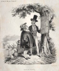 Courses de Chantilly, 1841 - Clémente Pruche