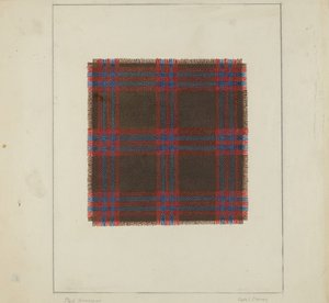 Tissu Écossais