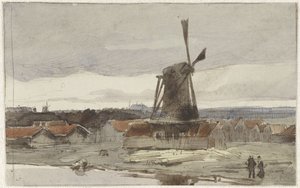 Scierie au bord de l