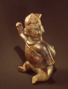 Vase à figure cornue - Colima Culture