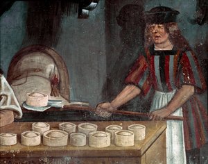 La boutique du boulanger (détail)