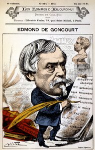 Edmond de Goncourt - par Coll-Toc, dans « Les Hommes d