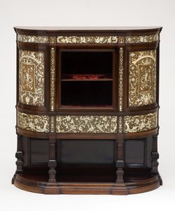 Vitrine, vers 1890 - Collinson and Lock
