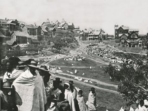 La plaine de Kabary, Andohalo, Antananarivo, Madagascar, 1895 - Colonel Stewart